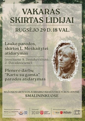 Plenero darbų paroda, stendų tako atidarymas