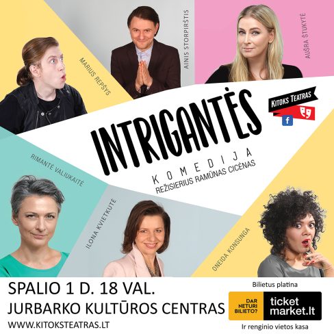 Spektaklis „Intrigantės“
