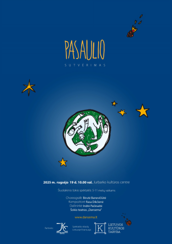 Edukacinis – kūrybinis šokio projektas „Pasaulio Sutvėrimas pagal vaikus“