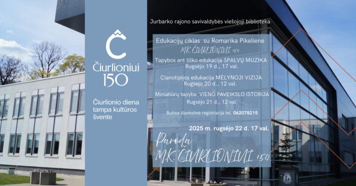 Edukacijų ciklas „Kuriame Čiurlioniškai“