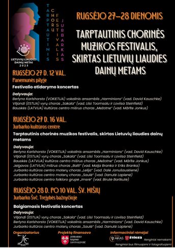 Tarptautinis chorinės muzikos festivalis, skirtas Lietuvių liaudies dainų metams