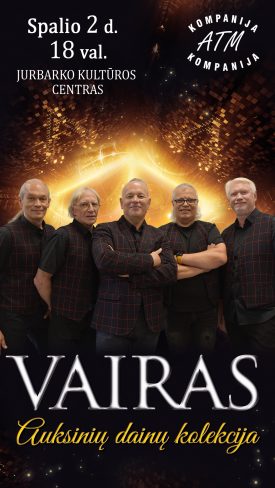 Grupės „Vairas“ koncertas