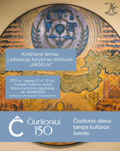 Edukacija-kūrybinės dirbtuvės „Angelai“