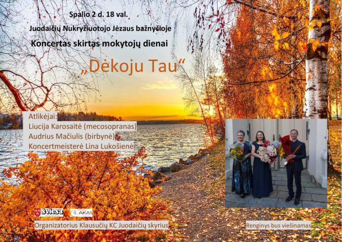 Koncertas skirtas mokytojų dienai paminėti