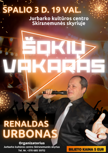 Šokių vakaras 30+