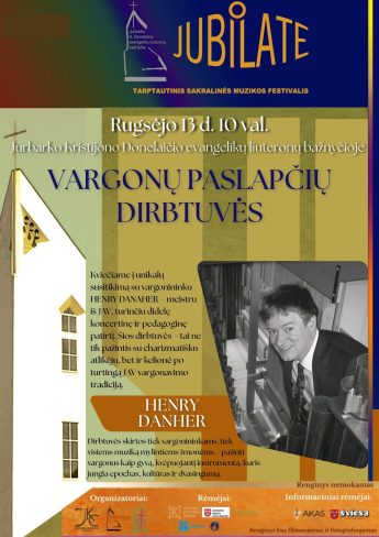 Vargonų dirbtuvės su Henry Danaher