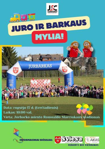 Kviečiame į mažųjų bėgimą! 