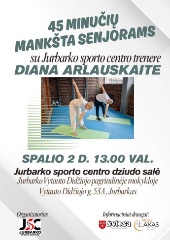 45 minučių mankšta senjorams