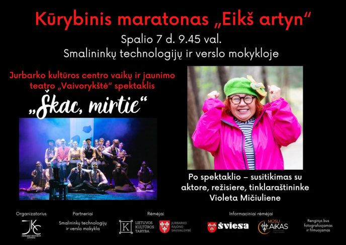 Kūrybinis maratonas „Eikš artyn“