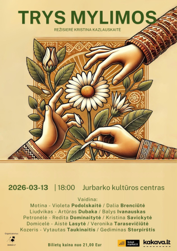 Dviejų dalių komedija „Trys mylimos“