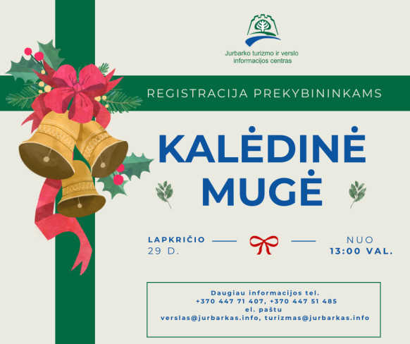 Kalėdinė mugė Jurbarko dvaro parke