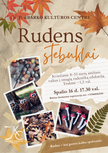 Edukacija „Rudens stebuklai“