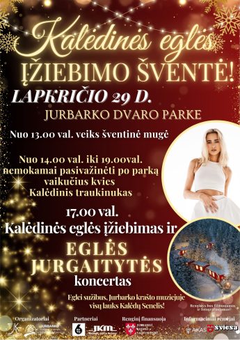 Jurbarko miesto eglės įžiebimo šventė