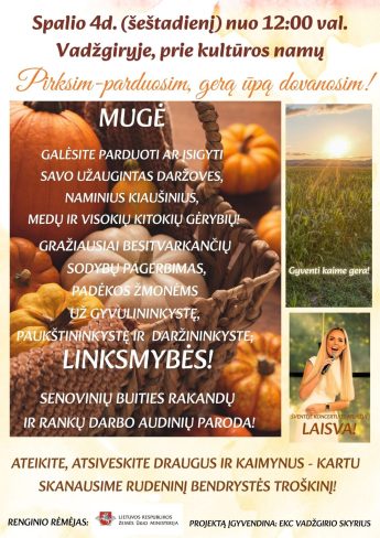 Pirksim-parduosim, gerą ūpą dovanosim