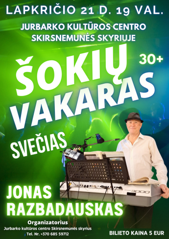 Šokių vakaras 30+