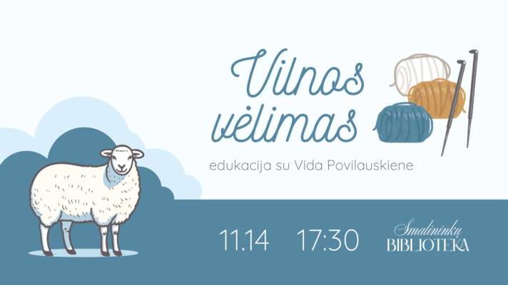 Edukacija „Vilnos vėlimas“ su Vida Povilauskiene