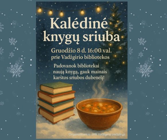 Kalėdinė knygų sriuba