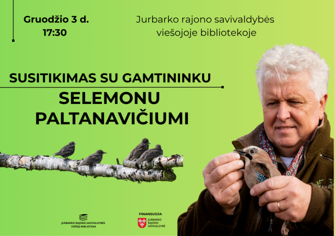 Susitikimas su autoriumi Selemonu Paltanavičiumi