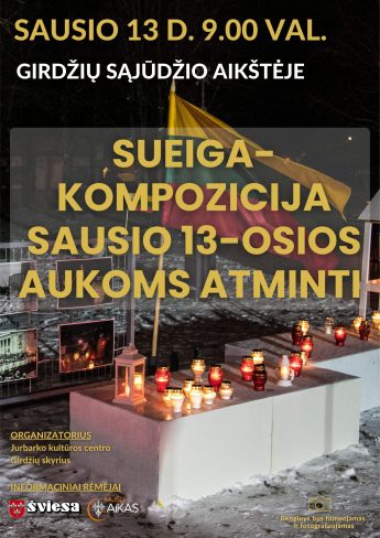 Sueiga-kompozicija Sausio 13-osios aukoms atminti