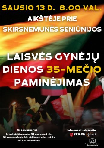 Laisvės gynėjų dienos 35-mečio paminėjimas
