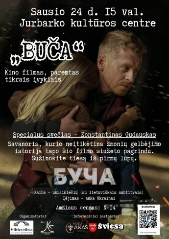 Kino filmas, paremtas tikrais įvykiais „BUČA“