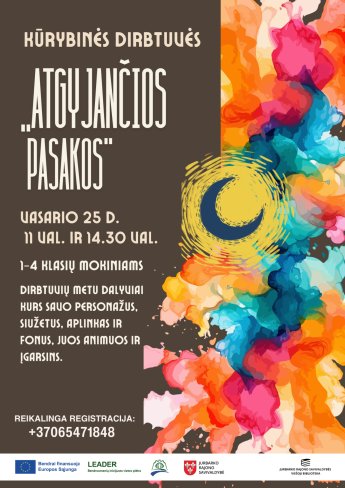 Animacijos dirbtuvės „Atgyjančios pasakos“