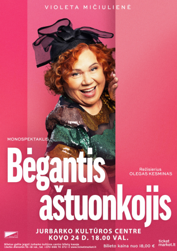 Monospektaklis „Bėgantis aštuonkojis”