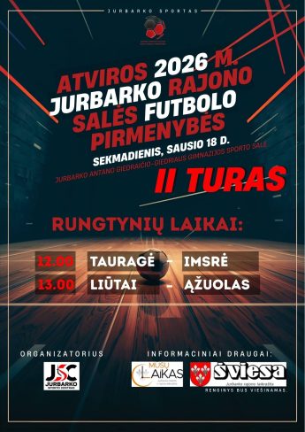 2025-2026 m. salės futbolo II turas