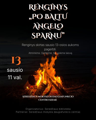 Renginys „Po baltu angelo sparnu“