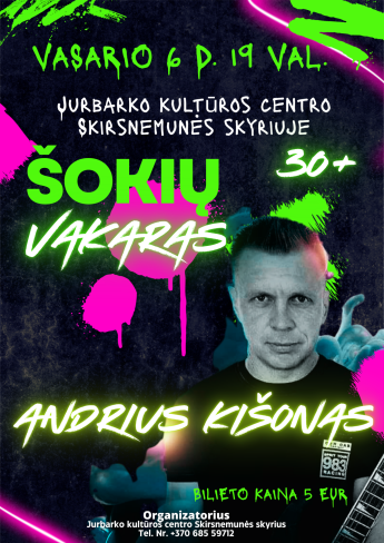 Šokių vakaras 30+