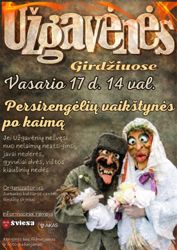 Persirengėlių eitynės. Užgavėnės kaime