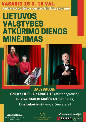 Lietuvos valstybės atkūrimo dienos minėjimas