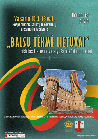 Respublikinis solistų ir vokalinių ansamblių festivalis „Balsų tėkmė Lietuvai“