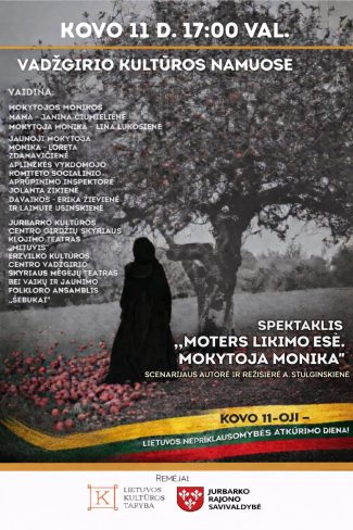 Lietuvos nepriklausomybės atkūrimo dienos minėjimas