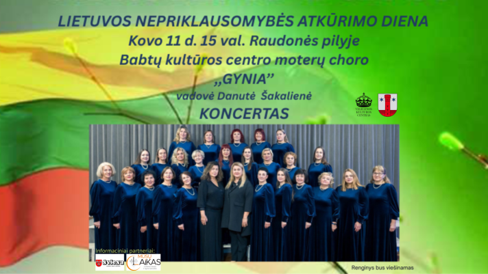 Lietuvos Nepriklausomybės atkūrimo dienai skirtas koncertas