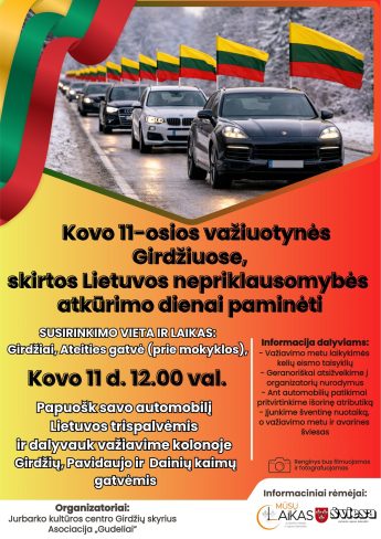 Kovo 11-osios važiuotynės, skirtos Lietuvos nepriklausomybės atkūrimo dienai paminėti