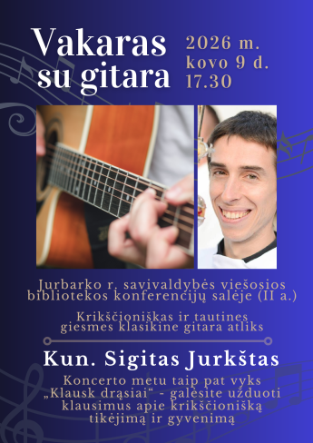 Koncertas „Vakaras su gitara“