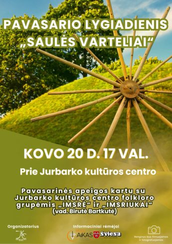 Pavasario lygiadienis „Saulės varteliai“