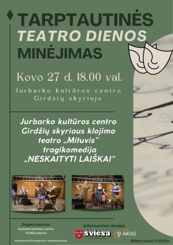 Teatro dienos minėjimas