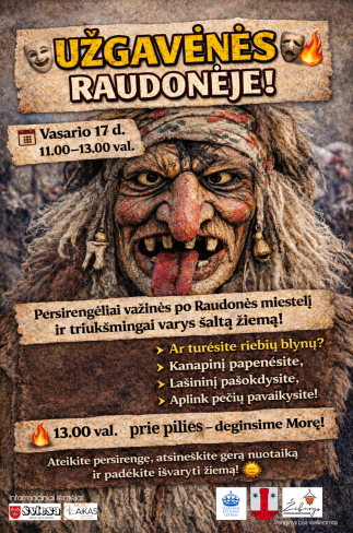 Užgavėnės Raudonėje