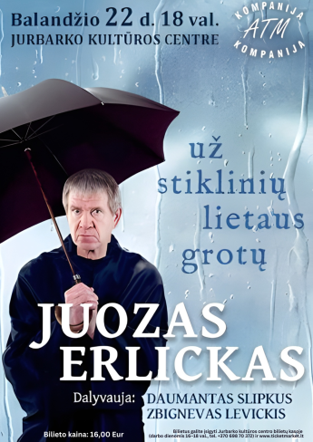Juozas Erlickas „Už stiklinių lietaus grotų“