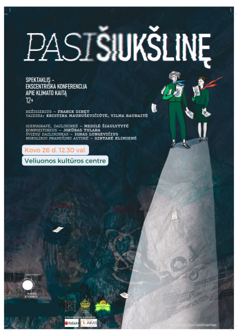 Spektaklis-ekscentriška paskaita „Pasišiukšlinę“