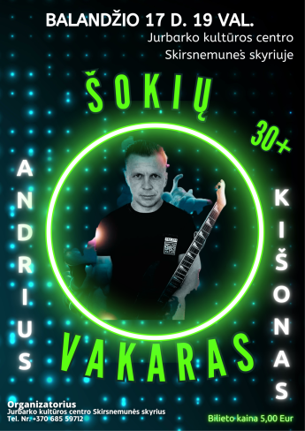 Šokių vakaras 30+