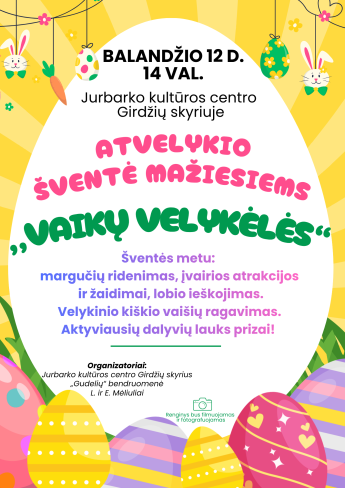 Atvelykio šventė „Vaikų velykėlės“