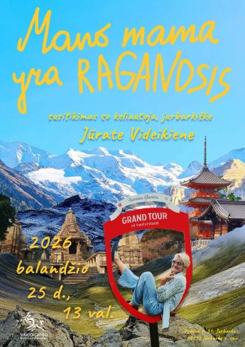 Susitikimas su keliautoja Jūrate Videikiene