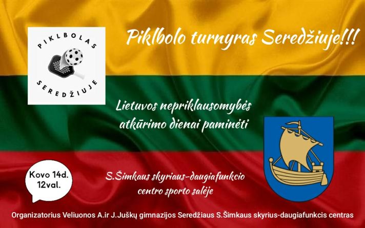Piklbolo turnyras Lietuvos Nepriklausomybės dienai paminėti