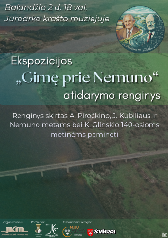 Ekspozicijos „Gimę prie Nemuno” atidarymo renginys