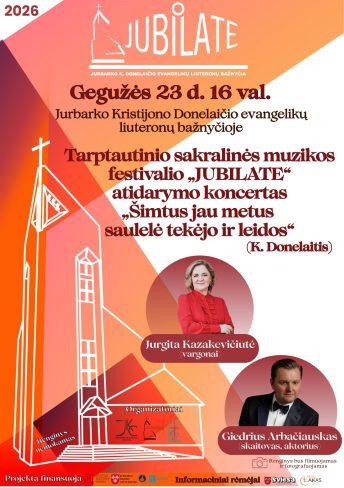 Tarptautinio sakralinės muzikos festivalio „Jubilate“ atidarymo koncertas