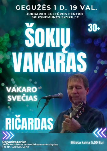 Šokių vakaras 30+