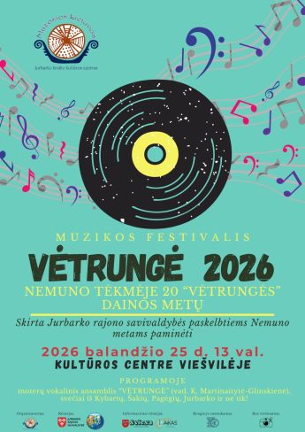 Muzikos festivalis „Vėtrungė 2026”